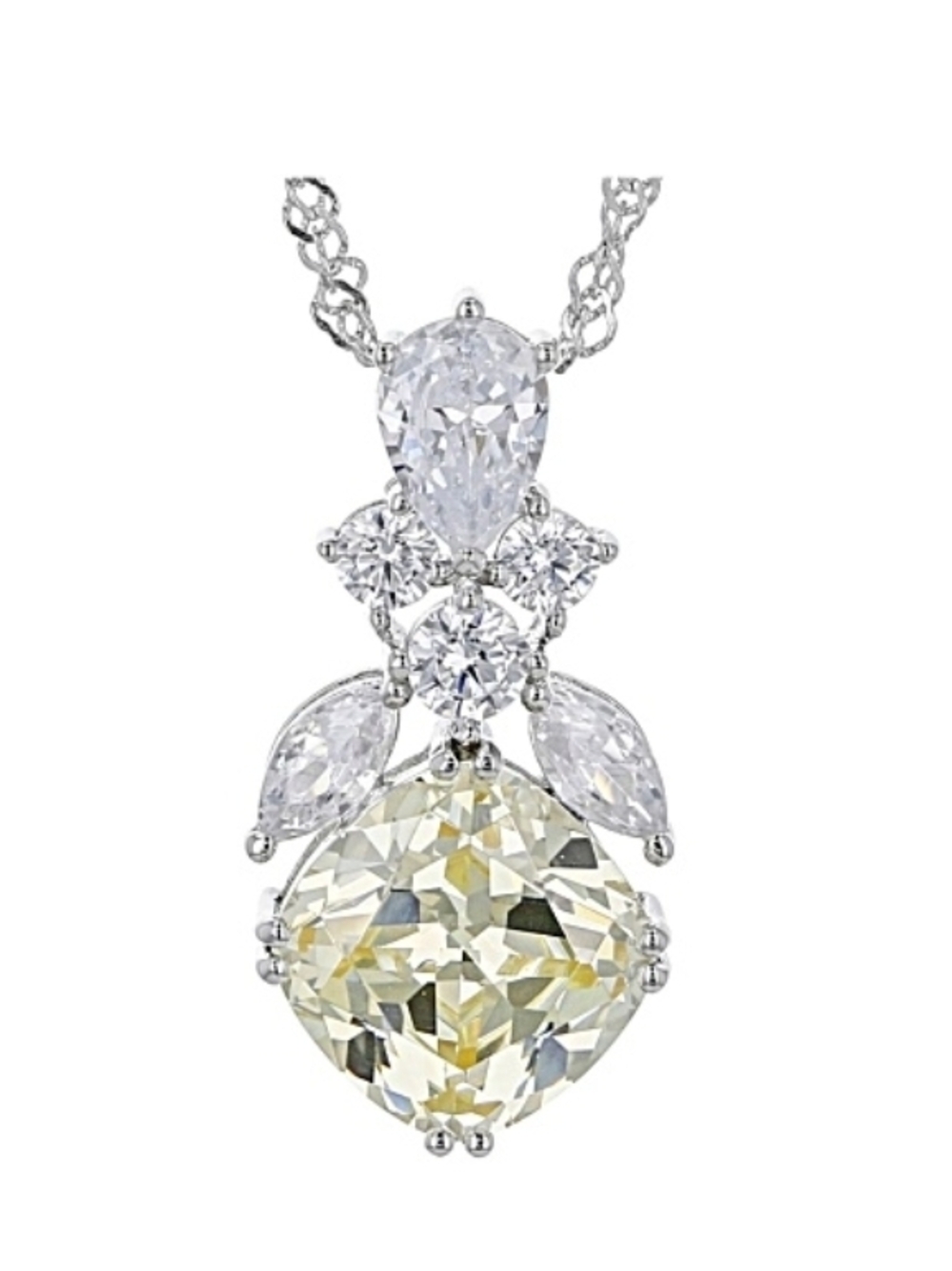 Bella Luce® canary and cz chain